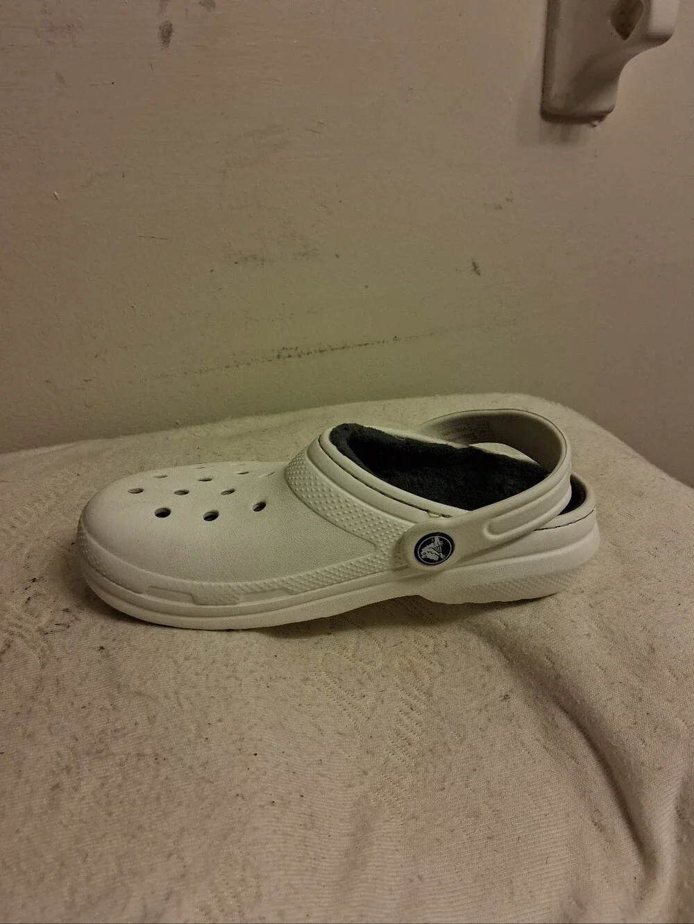 Crocs Kids Classic Clog - White Size J 2 Boys Girls Clean